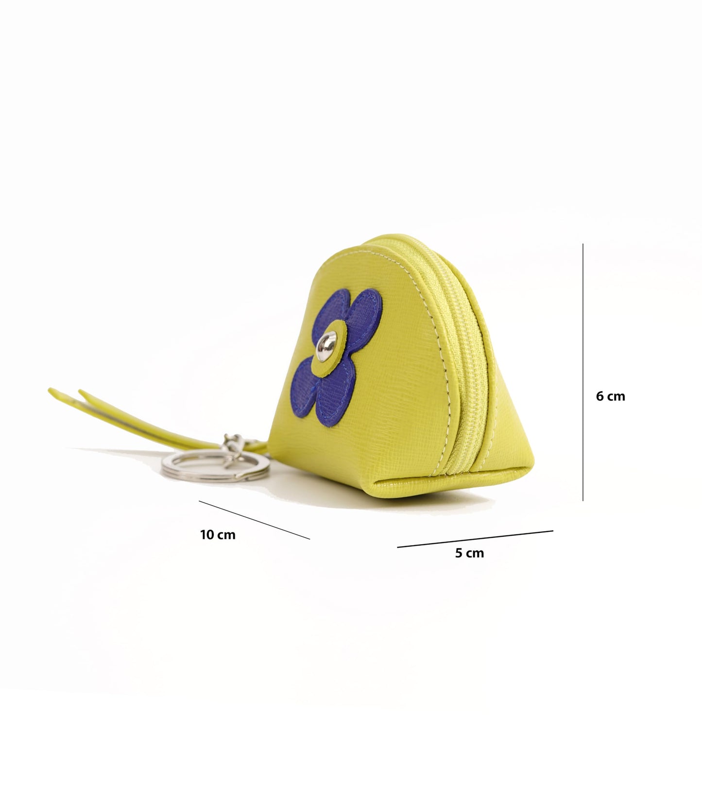 Marc Tchou Blumen-Design Schlüsseltasche