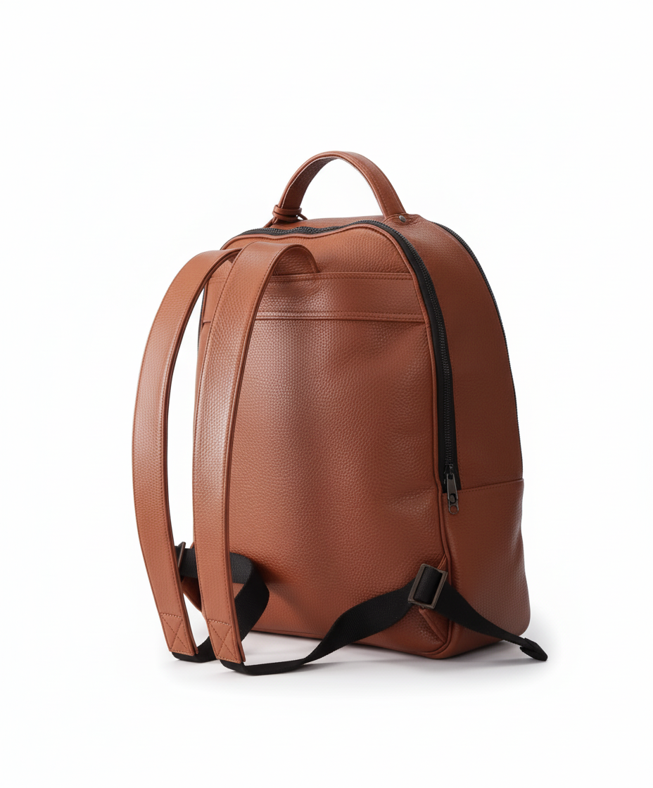 Marc Tchou – Exklusiver Leder-Rucksack in zeitlosen Farben