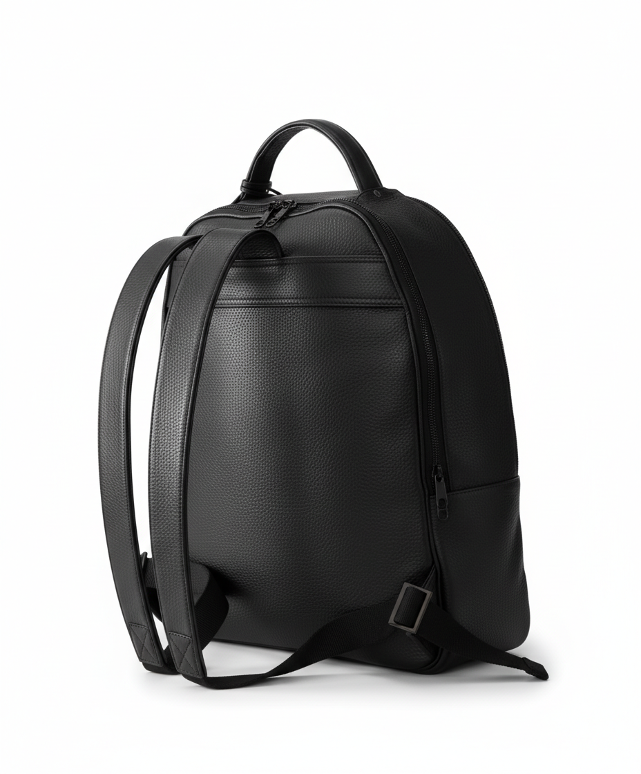 Marc Tchou – Exklusiver Leder-Rucksack in zeitlosen Farben