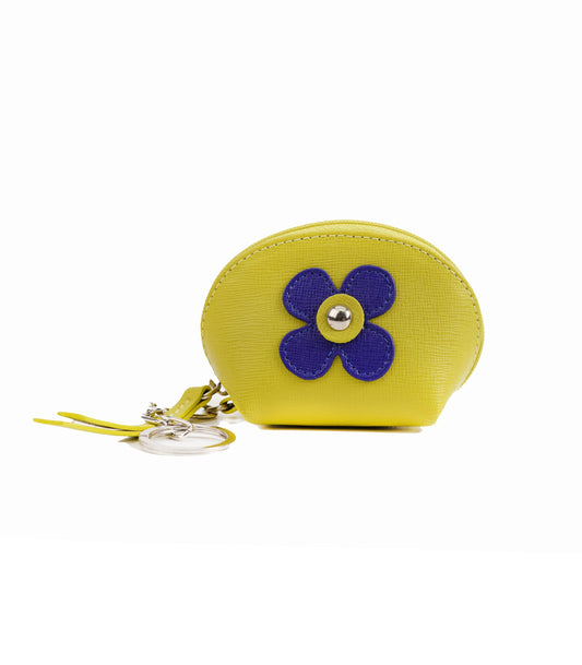 Marc Tchou Blumen-Design Schlüsseltasche