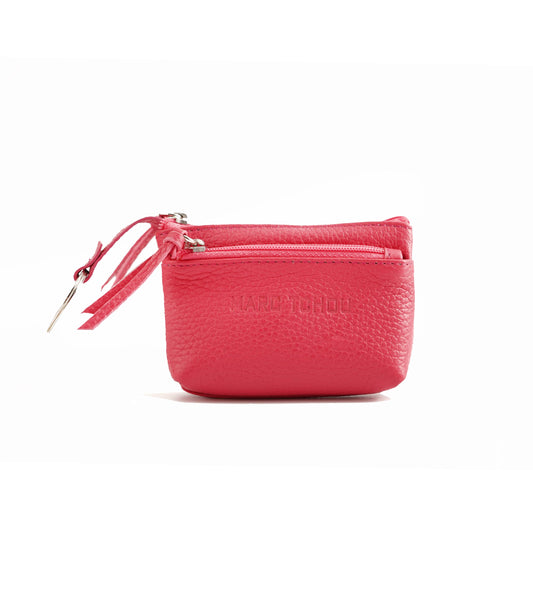 Marc Tchou Blumen-Design Schlüsseltasche Rosa