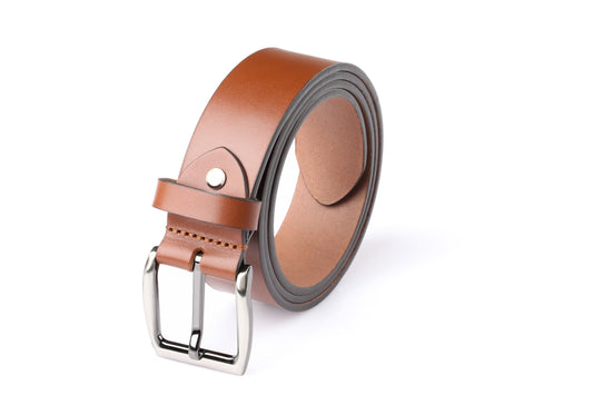 Marct Tchou Premium Ledergürtel – 40mm Herren-Gürtel aus echtem Vollnarbenleder